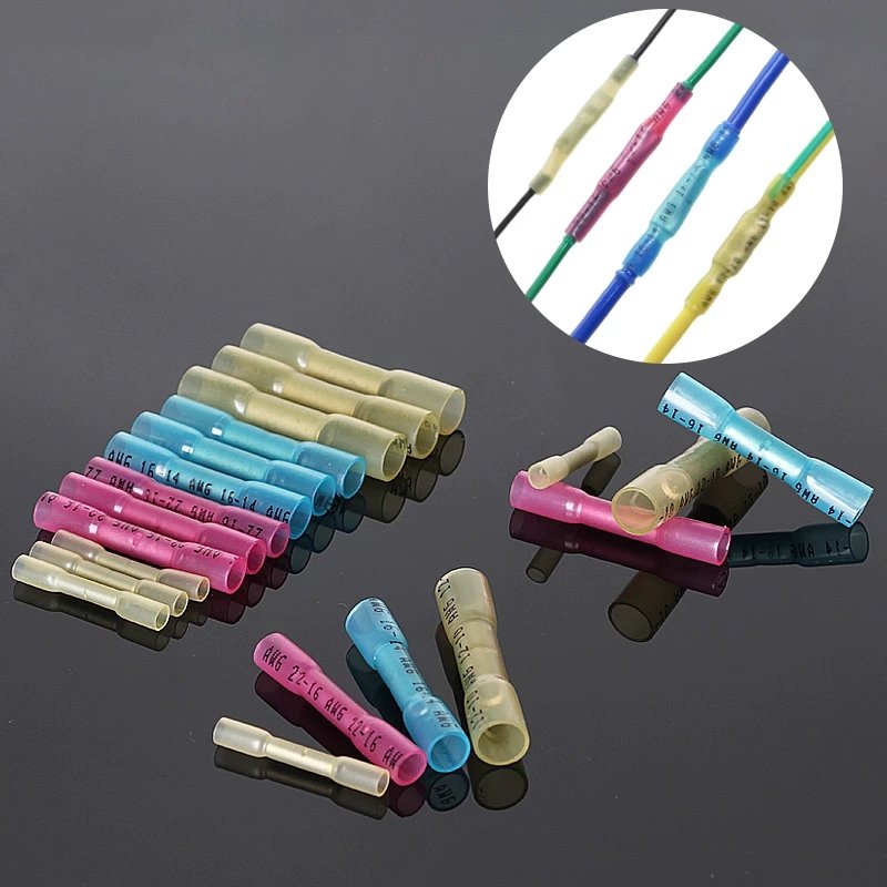 DEEM Factory supply wire crimp terminal PE Heat shrink butt connector