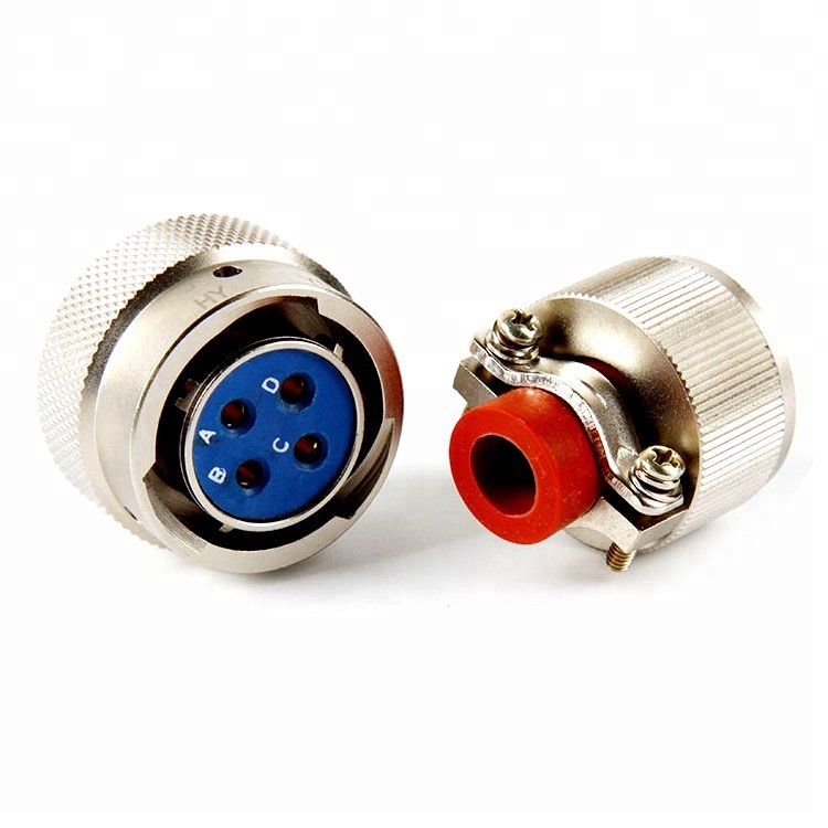 Y50X-1007TK2 4 pins aviation metal circular connectors