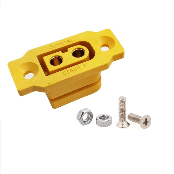 Customized Wholesale XT60E XT60 XT90 Connector Screw Fixed Power Plug for Li-battery RC drone Panel PCB
