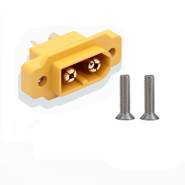 Customized Wholesale XT60E XT60 XT90 Connector Screw Fixed Power Plug for Li-battery RC drone Panel PCB