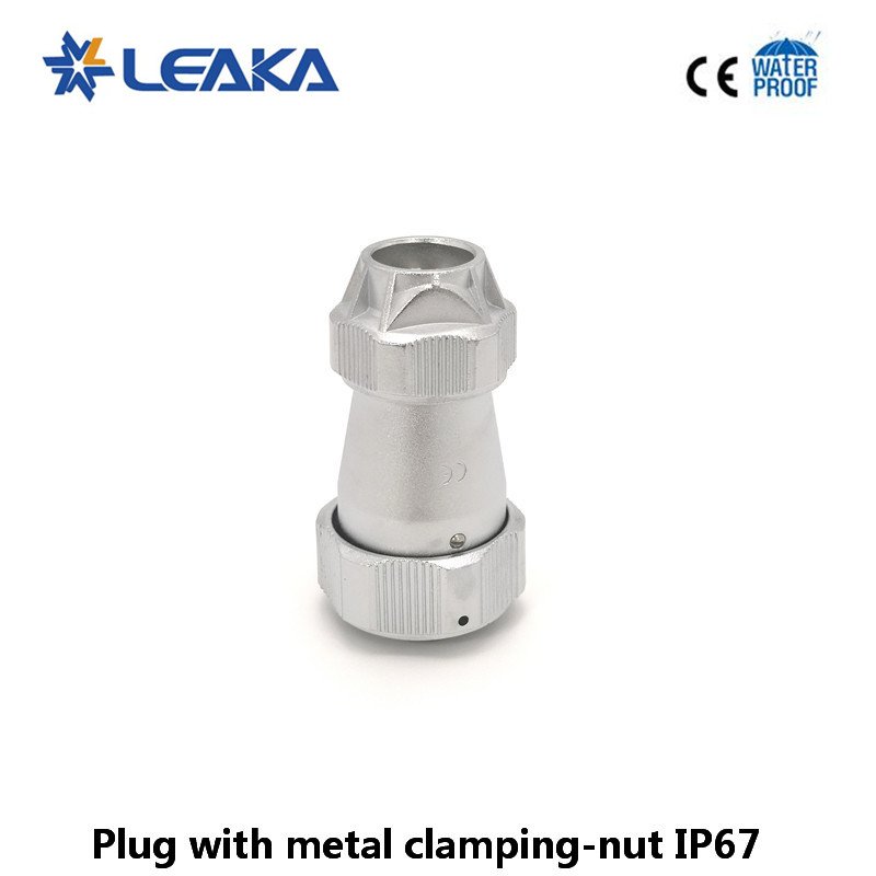 Weipu IP67 Aviation Cable Metal Clamping-Nut Bayonet Circular Auto Connector WY16 WY20 WY24 WY28 WY32 WY40 WY48 WY55 Pin