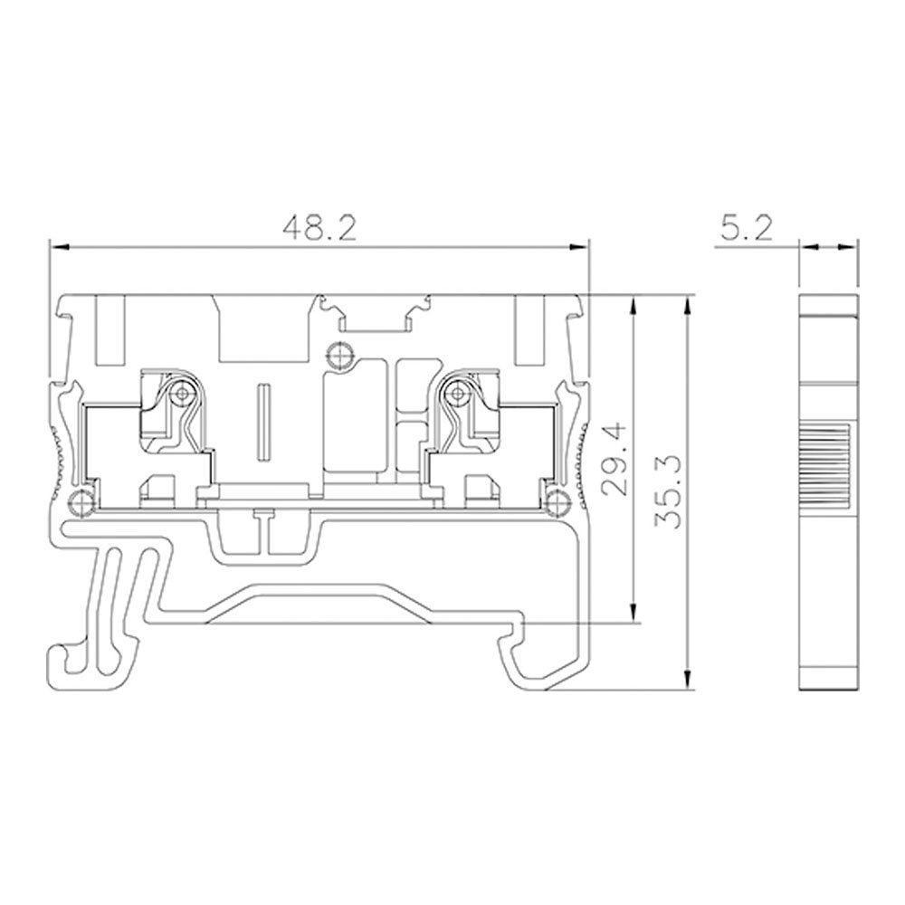 Phoenix PT 2.5 2.5mm square wiring multi conductor electrical wire connector WEIDMULLER A2C 2.5