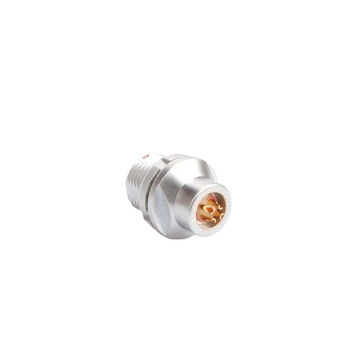 MOCO Electrical Connector BZ13 Fixed Socket Nut Fixing Back Panel Mount Easy To Install Precision Push Pull Connector