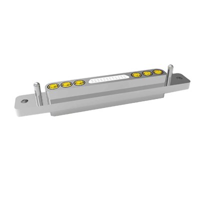 Integrated SMA/SMP RF Integrated Connector for Cable Solution