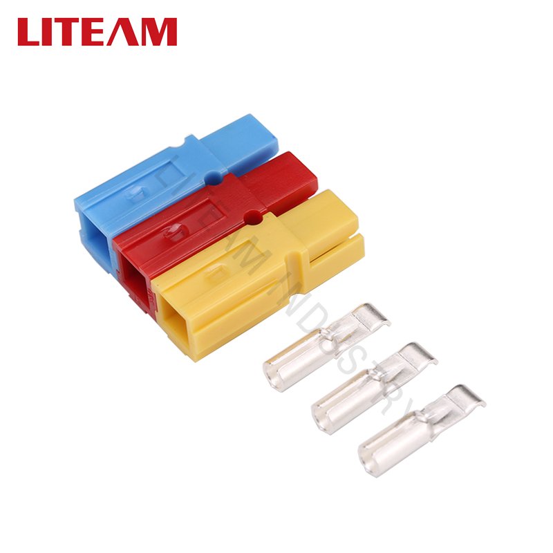LITEAM 15A 30A 45A 120A 180A 600V Batteries Solar Electric Wire Connector Single Pole Ups Quick Disconnect Power Connectors