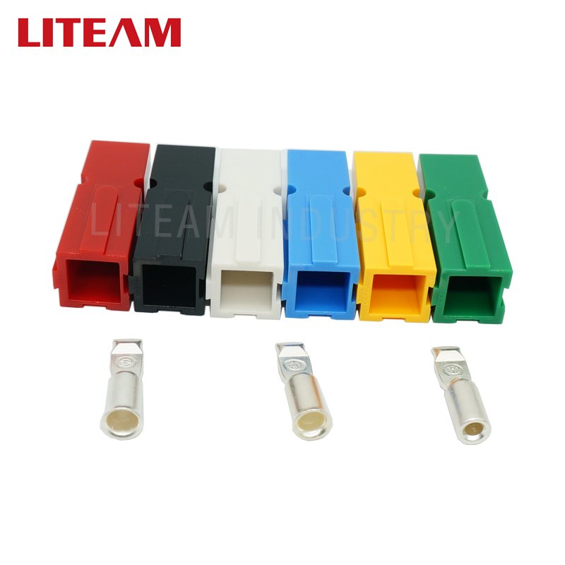 LITEAM 15A 30A 45A 120A 180A 600V Batteries Solar Electric Wire Connector Single Pole Ups Quick Disconnect Power Connectors