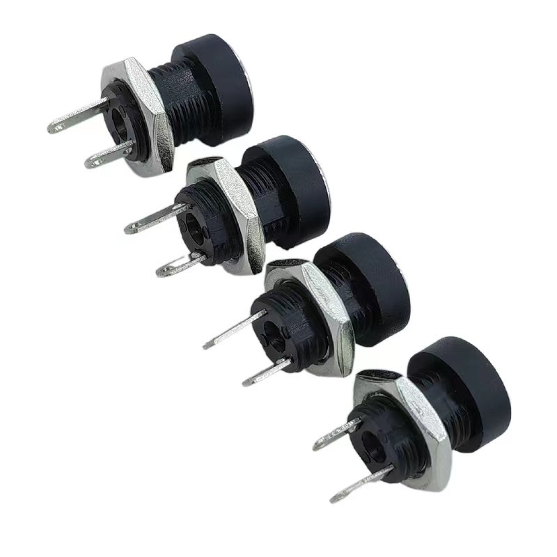 High Quality DC30VDC DC-022B DC022B DC 022B 5.5*2.5mm Power Jack DC 022B 5.5x2.5 Tin Plated Power Jack Female Socket