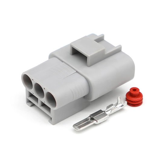 3 Pin 4.8mm Car Female Male Electric Fan Plug Auto Connector 6188-0129 6189-0165 DJ7031-4.8-11/21