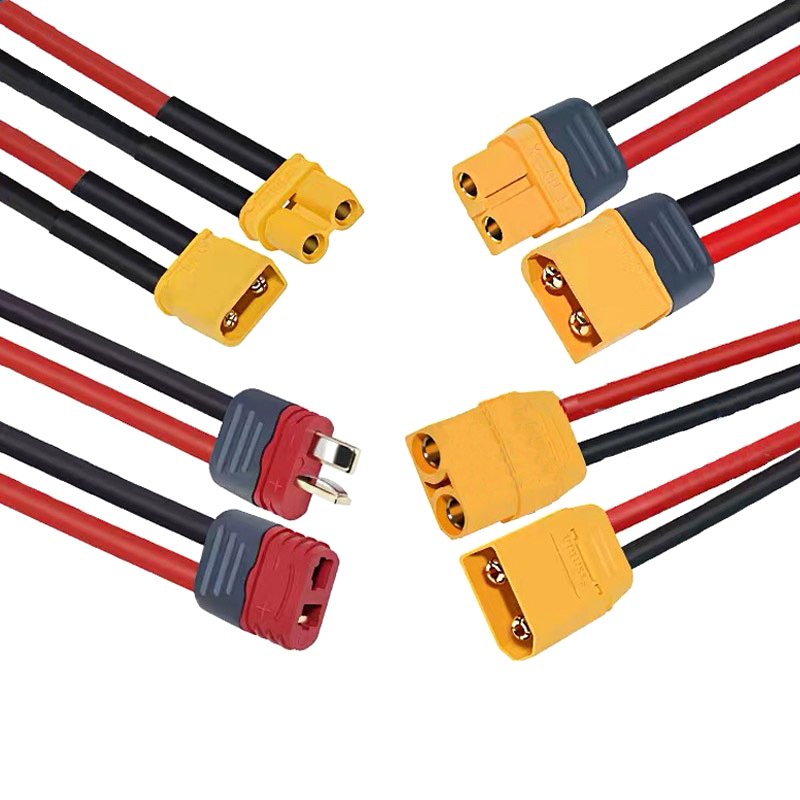 Amass Battery connector XT30, XT60, XT90, XT120 connector for RC drone UAV battery male and female charging connector RC Lipo B