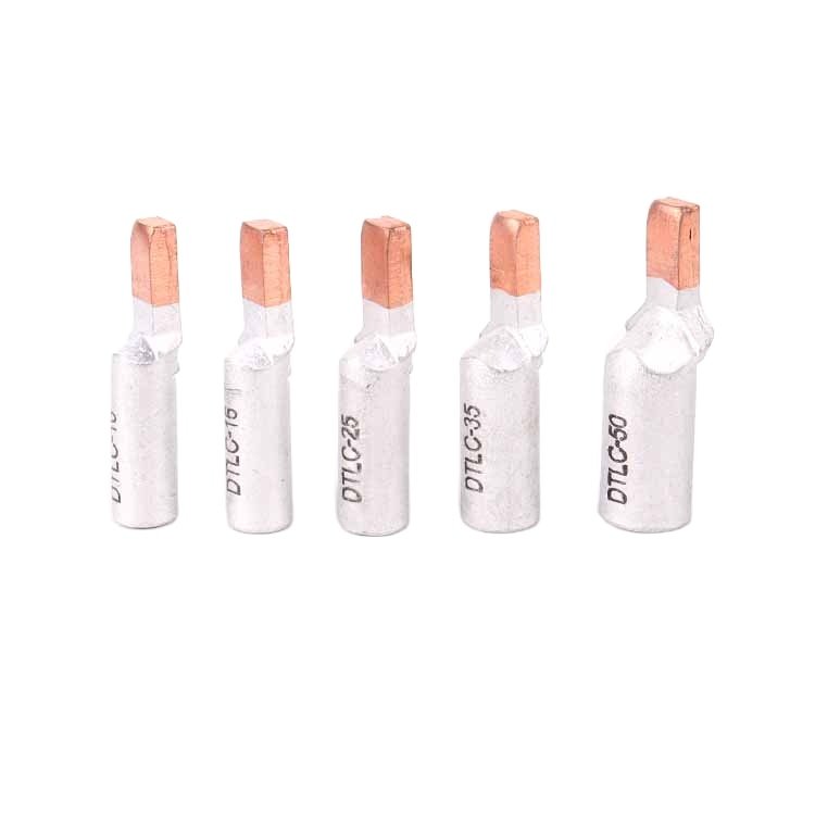 Electric Power Construction XDTLC Bimetallic Al-Cu Transition Connector Aluminum Copper Compression Cable Terminal Lug
