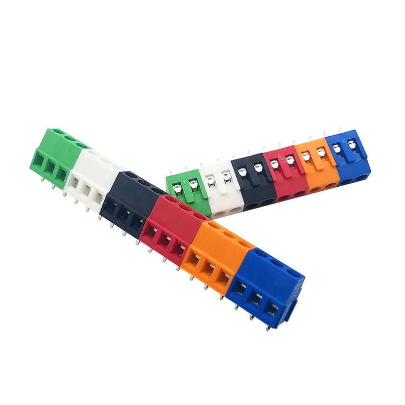 128 rising cage terminal 5.0mm 5.08mm KF128 KF129 WJ128 WJ129 PCB board screw terminal block connector