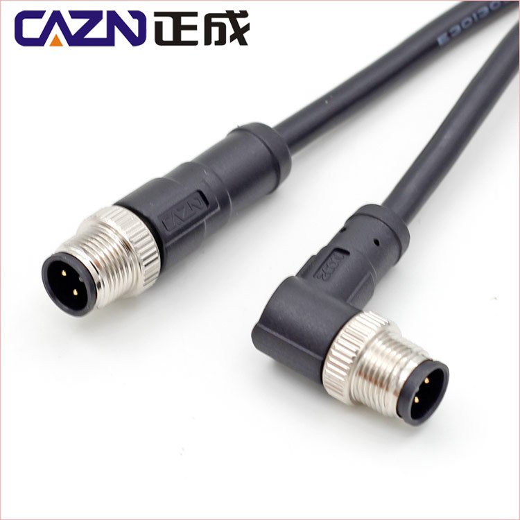 M12 circular connector m12 8pin connectors M12 Murr 7000-46041-8020150 Elektronik M12 Male to Female Extension Cable Connector