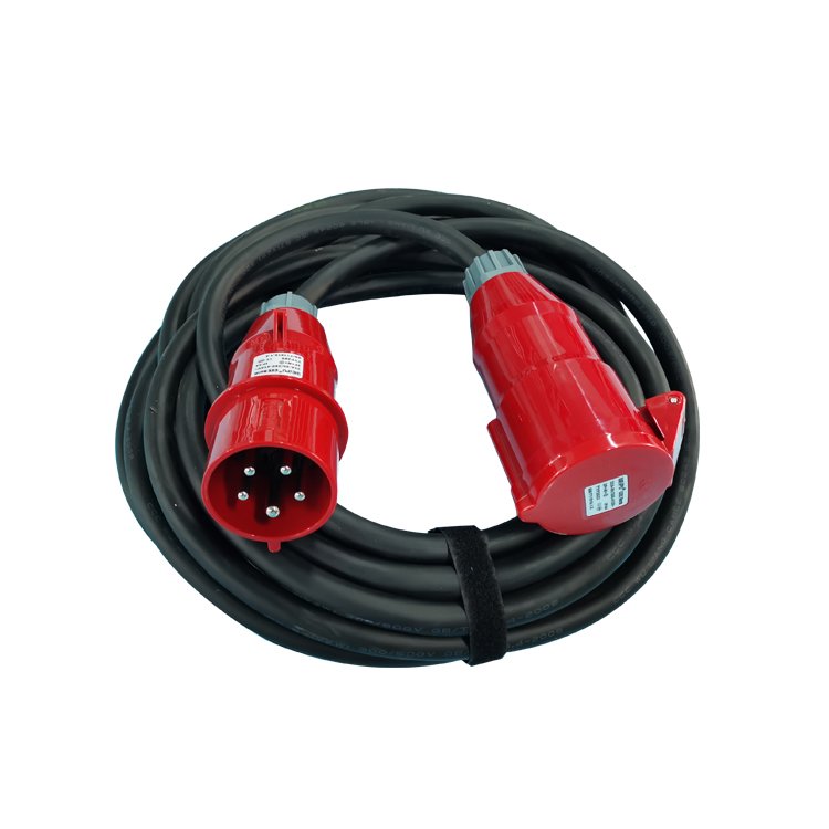 32A 5Pin CEE male and female electrical connectors for extension cable