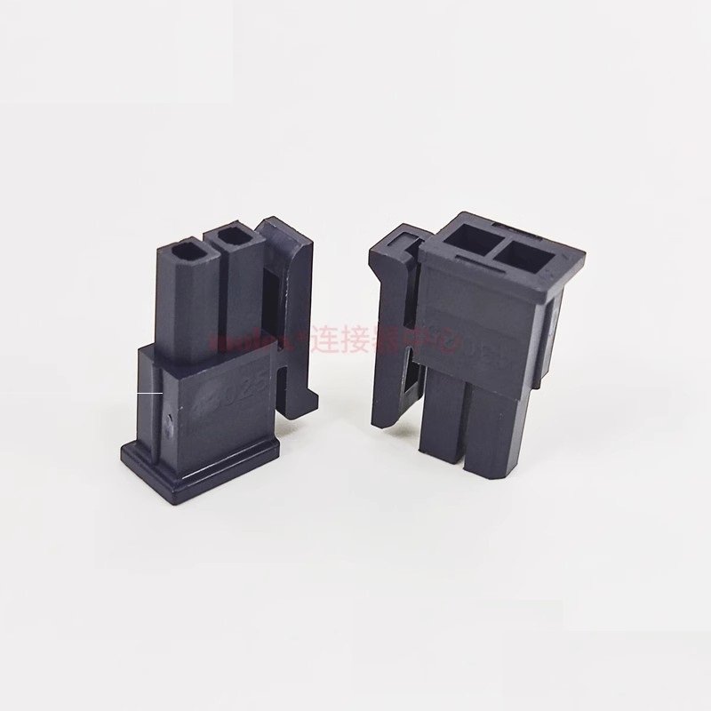 Molex 43025-0210 Connector Black 2 Pin 6 mm Receptacle Housing Glow-Wire Capable In Stock