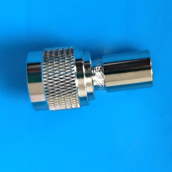 Raynool Straight RF Connector N type Male Crimp Connector for LMR400 CNT400 7D-FB
