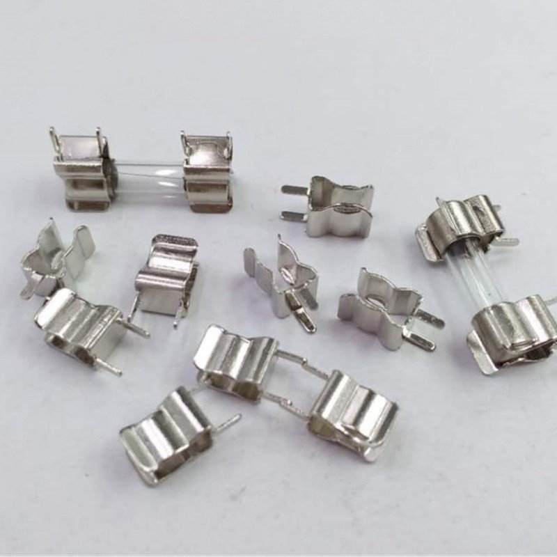 XS 1018 3 Brass fuse holder 5X20 circuit board fuse Power connector safety holder