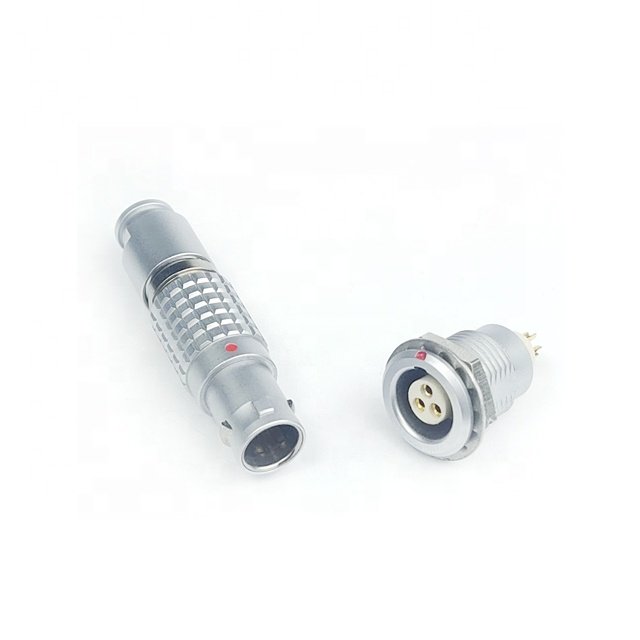 Circular Push Pull Connectors Matching FAG FGG Plug EGG 1B 303 CLL Plug Socket Female Male 1B 3pin Power Signal Connectors
