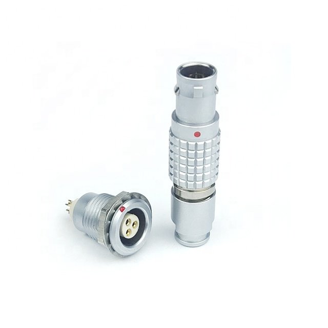 Circular Push Pull Connectors Matching FAG FGG Plug EGG 1B 303 CLL Plug Socket Female Male 1B 3pin Power Signal Connectors
