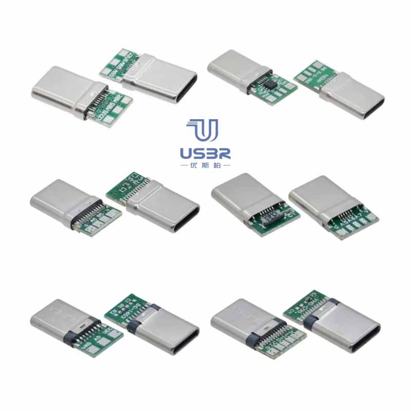 Usbrr Waterproof IP68 Type C Female Vertical USB A Port Micro Connector SMD IPX7 USB 3.0 Socket SMT IP65 USB 3.1 Jack