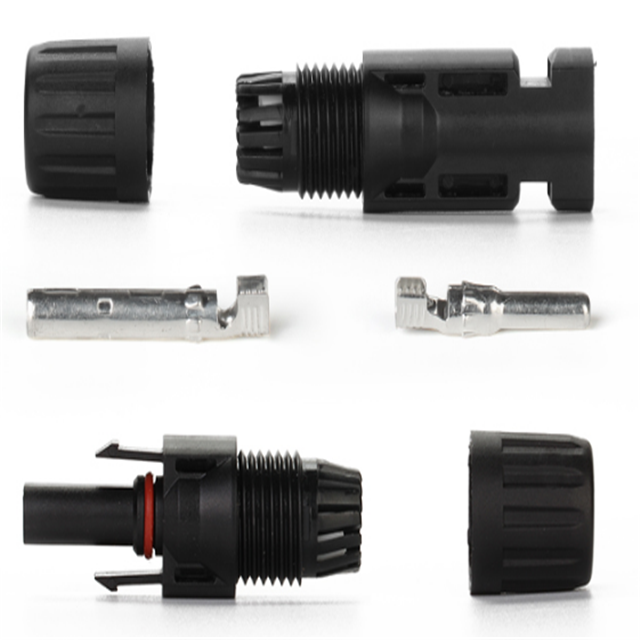 SeanRo 1000V connector solar panel connector IP68 solar connector contact pvc system module High quality product