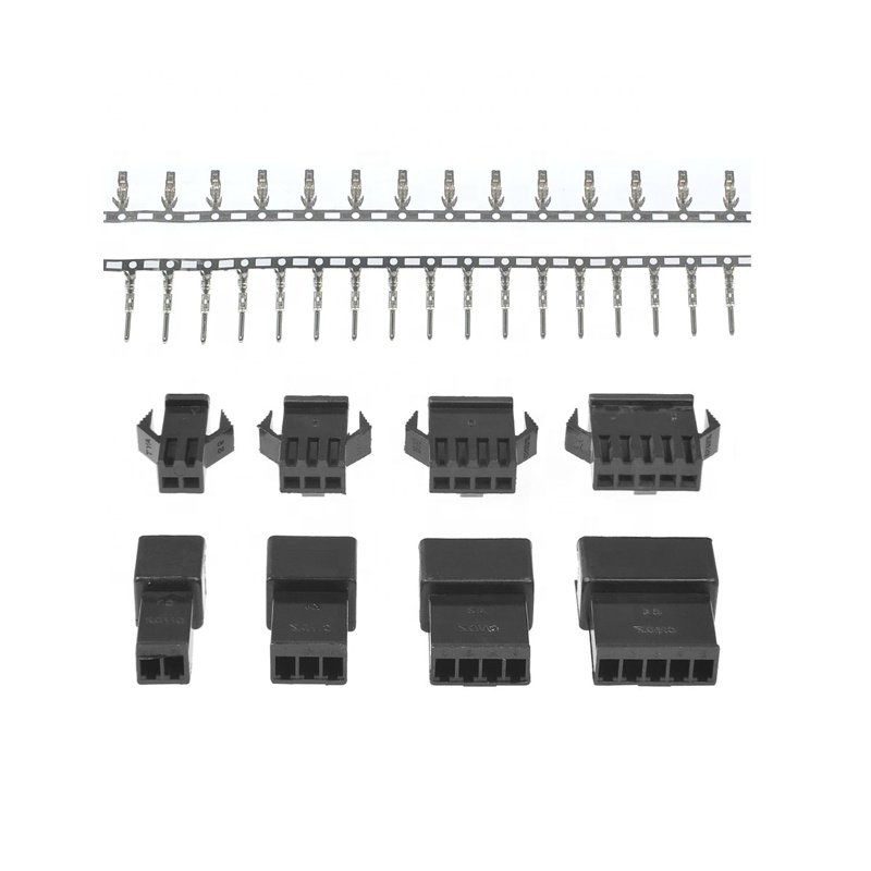 2.5mm pitch 2 3 4 5 pin male and female plug housing wafer perfectly compatible with JST SM connector