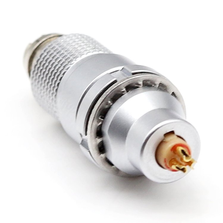 2 3 4 5 6 18 26 Pin Push Pull FSB Connector F K M B Y S P Series Waterproof Half-Moon Ficher Plastic Connectors