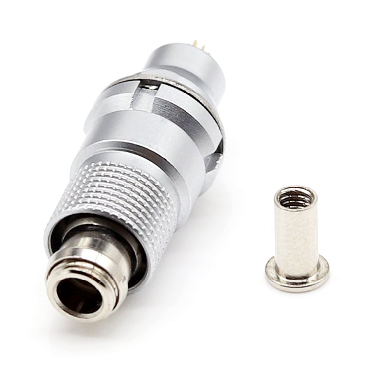 2 3 4 5 6 18 26 Pin Push Pull FSB Connector F K M B Y S P Series Waterproof Half-Moon Ficher Plastic Connectors