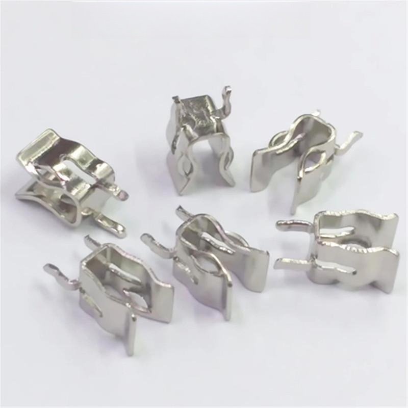 XS 1018 7 current fuse clip 5 * 20 fuse tube clip PCB fuse connector metal stamping substrate brass connector