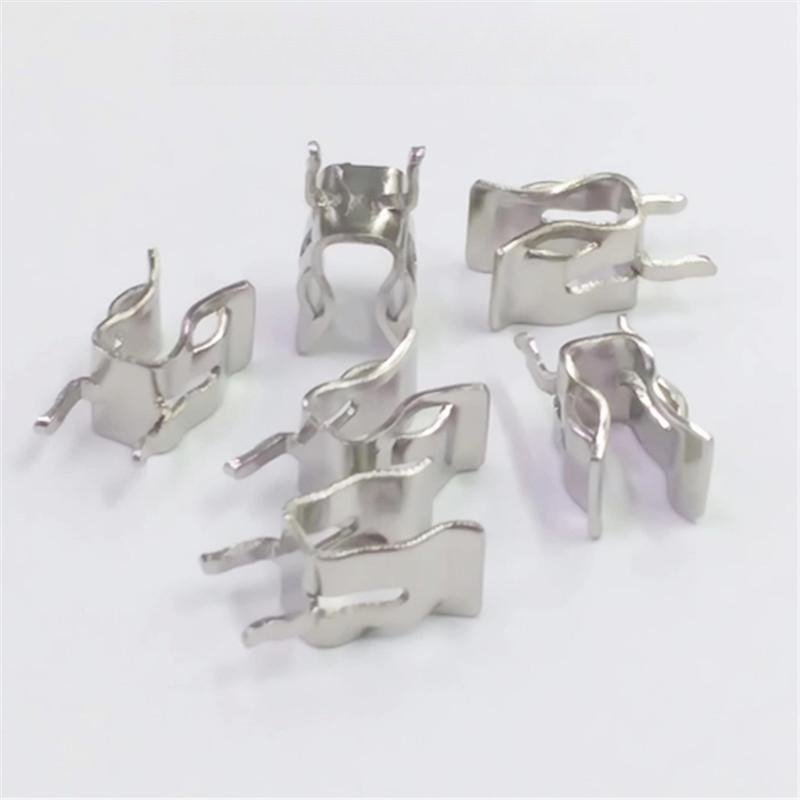 XS 1018 7 current fuse clip 5 * 20 fuse tube clip PCB fuse connector metal stamping substrate brass connector