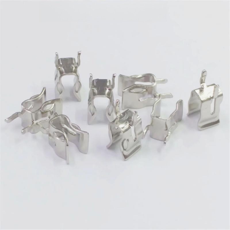 XS 1018 7 current fuse clip 5 * 20 fuse tube clip PCB fuse connector metal stamping substrate brass connector