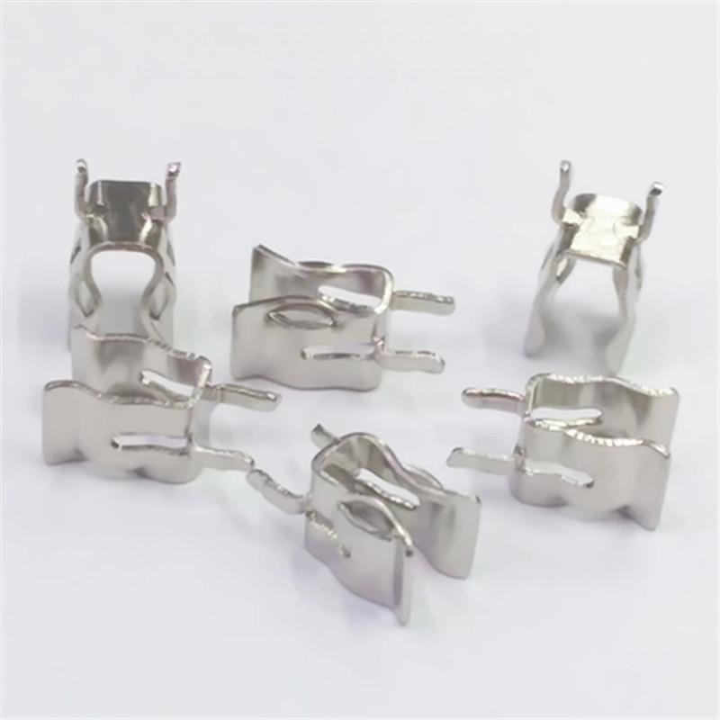 XS 1018 7 current fuse clip 5 * 20 fuse tube clip PCB fuse connector metal stamping substrate brass connector