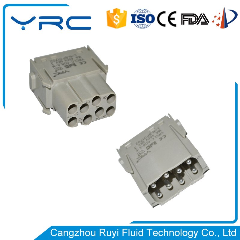 terminal connector female to male electrical 17 pin female connector socket