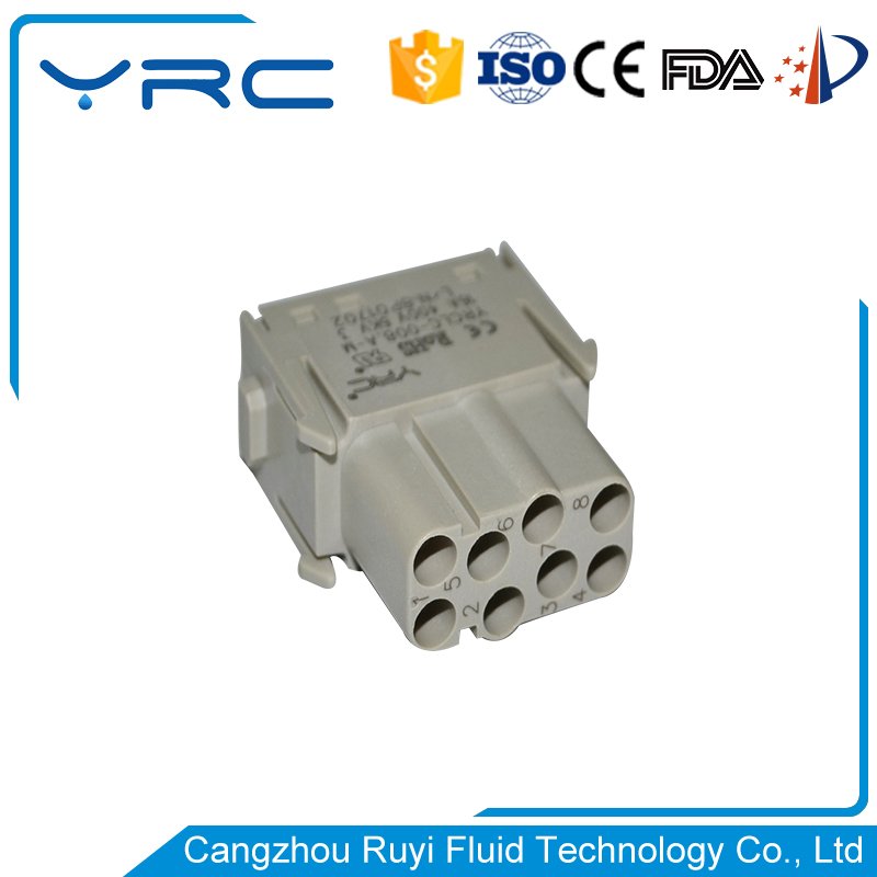 terminal connector female to male electrical 17 pin female connector socket