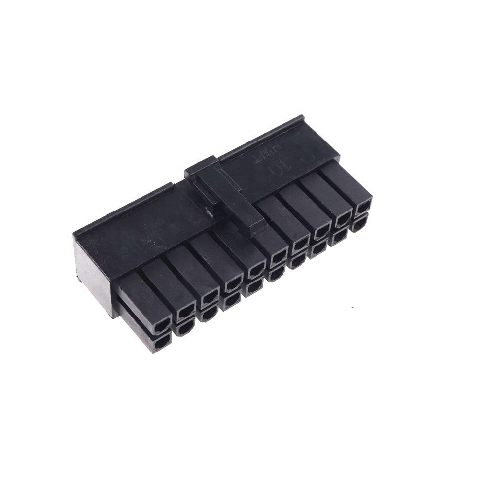 4.2mm Pitch Male Housing 5557 mate Female Contact Pins Terminals Computer Shell Mini-Fit Jr 12V EPS 20 pin atx power connector