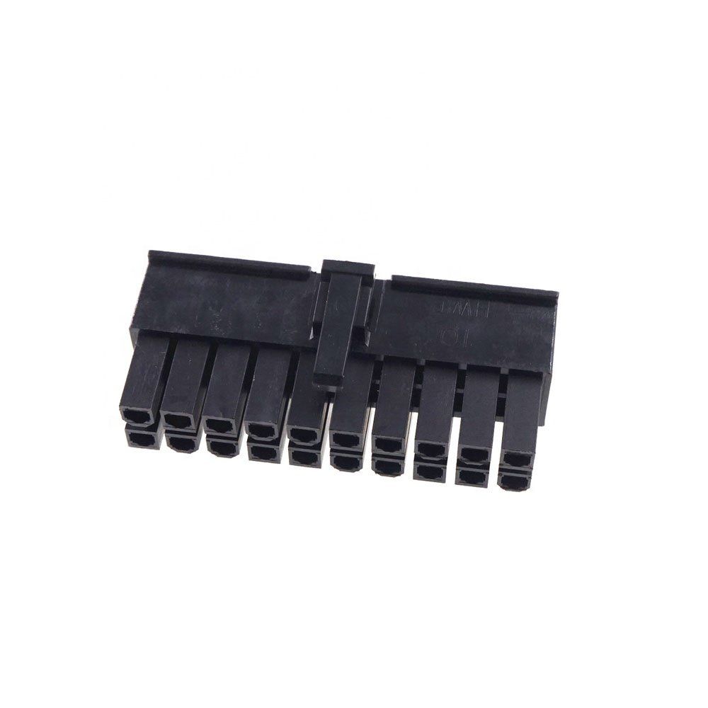 4.2mm Pitch Male Housing 5557 mate Female Contact Pins Terminals Computer Shell Mini-Fit Jr 12V EPS 20 pin atx power connector