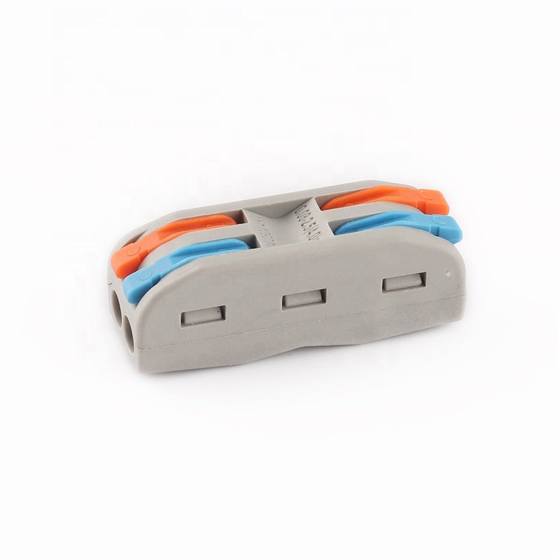 DF-2-2 LEVER-NUTS 2 Conductor Compact push in wire connectors wire to wire type 2 holes PCT-222 terminal block