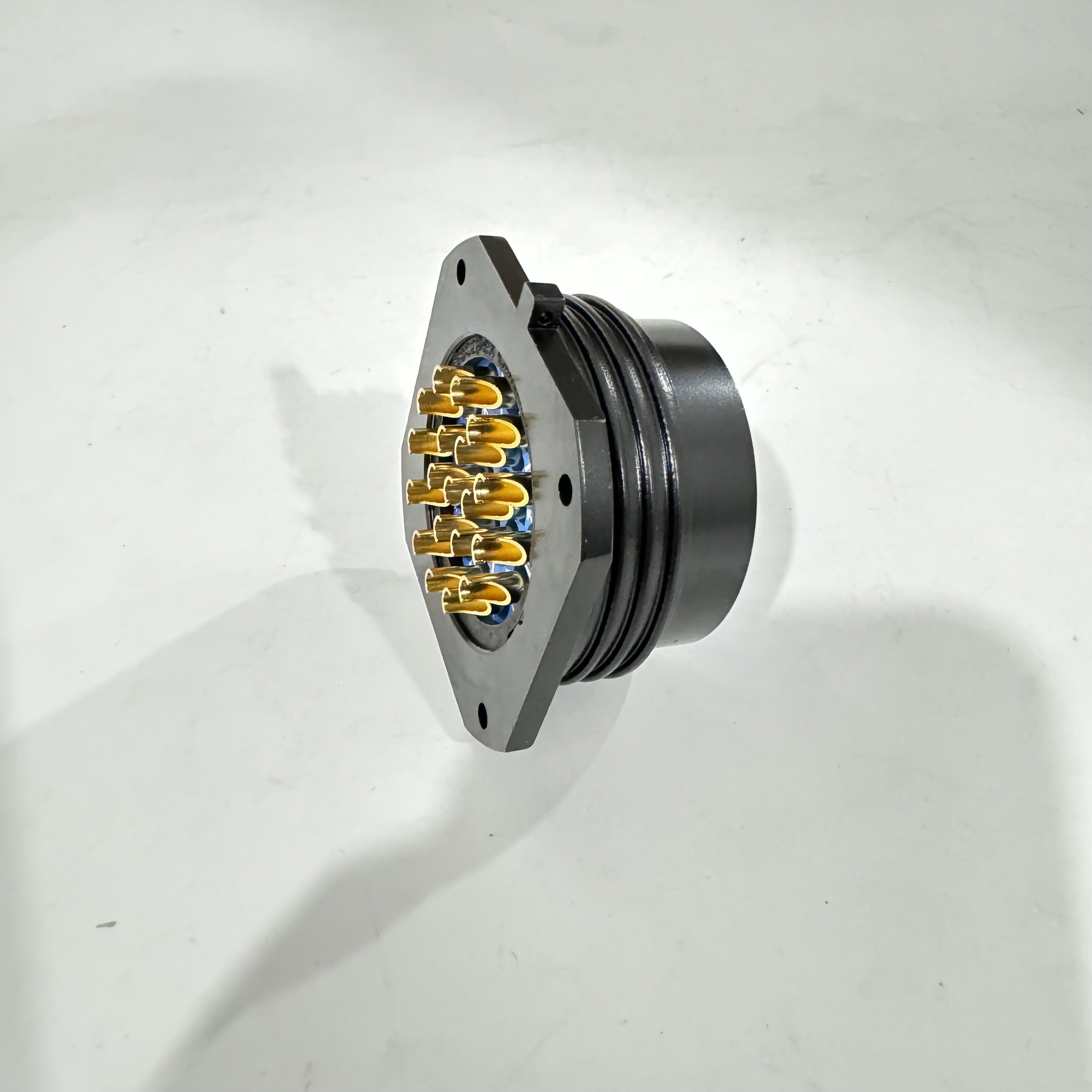 19 Pin Socapex Female Panel Mount Connector Chasis Socket