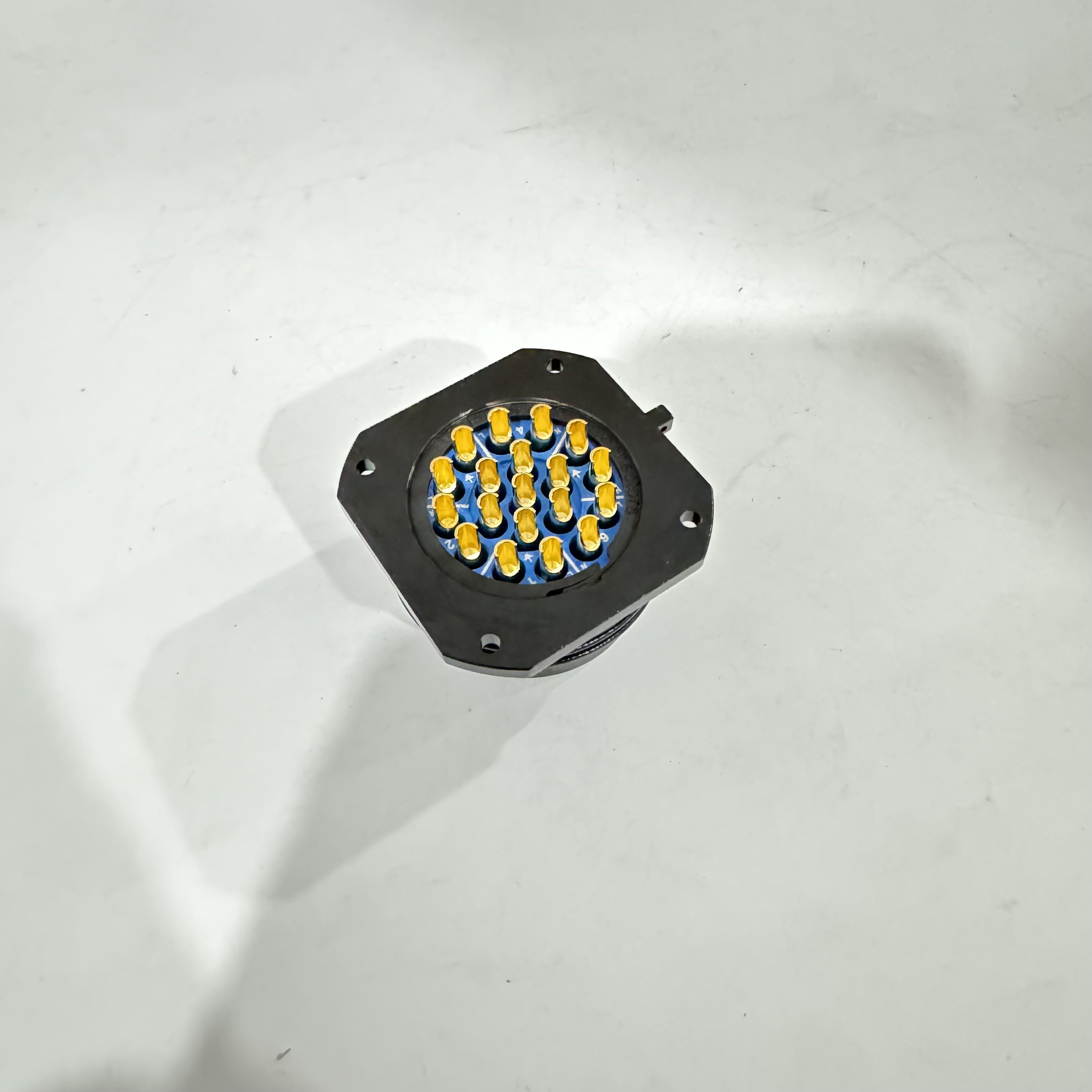 19 Pin Socapex Female Panel Mount Connector Chasis Socket