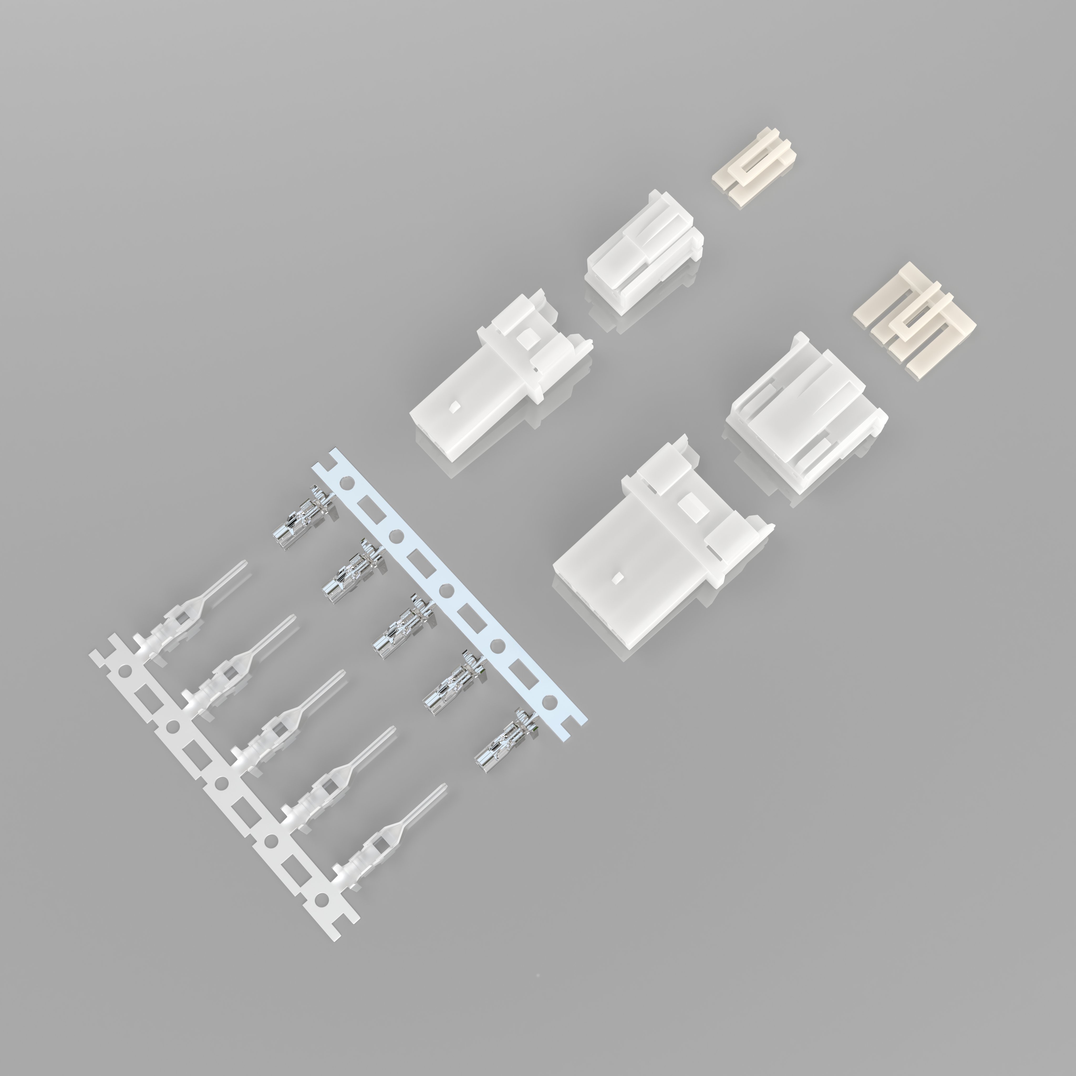 JST EQUIVALENT XMS-15V 2.50MM Pitch Wire To Board 15 Poles Retainer Connector Housing