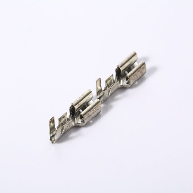 Custom Precision Sheet Metal Stamping ground male female wire connector terminal for automotive heat resistant