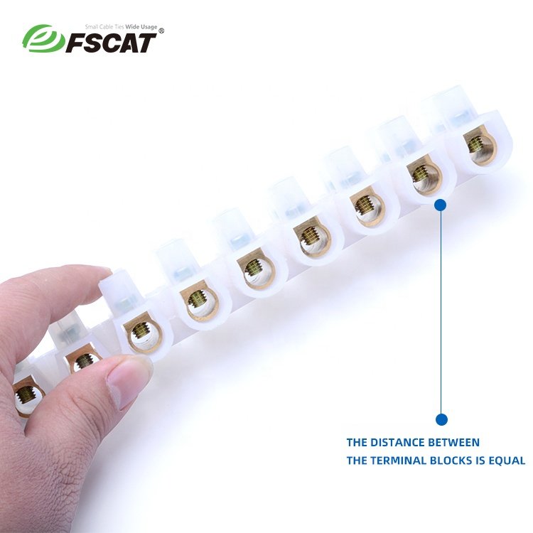 FSCAT terminal connectors Wholesale new style high precision pluggable barrier fuse terminal blocks
