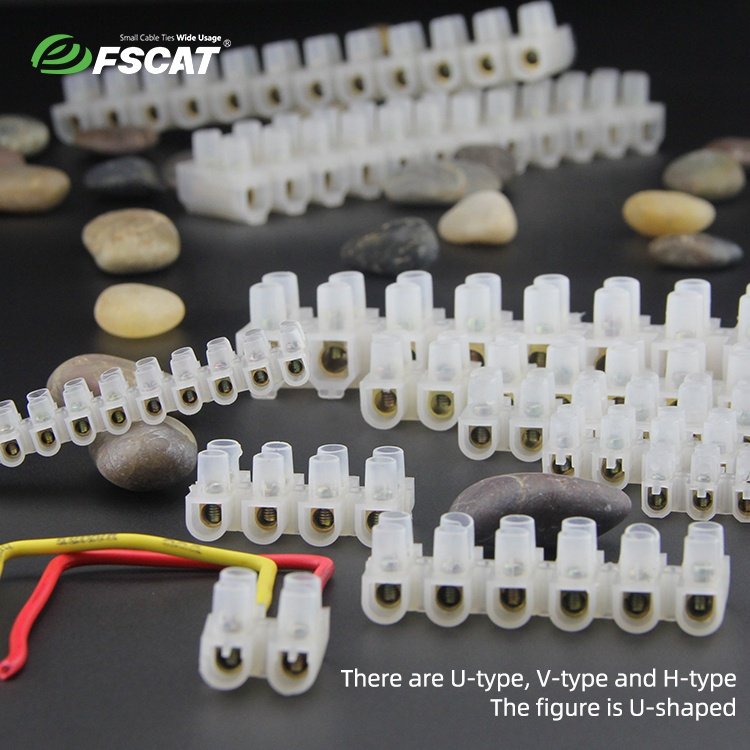 FSCAT terminal connectors Wholesale new style high precision pluggable barrier fuse terminal blocks
