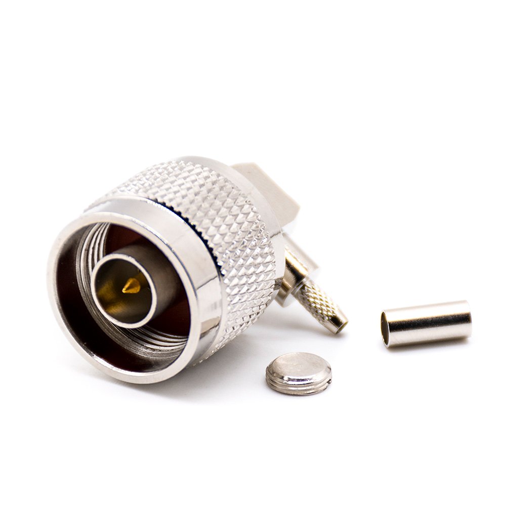 N Type Connector for RG58 RG213 LMR400 Crimp with RF Male Female Coaxial Cable