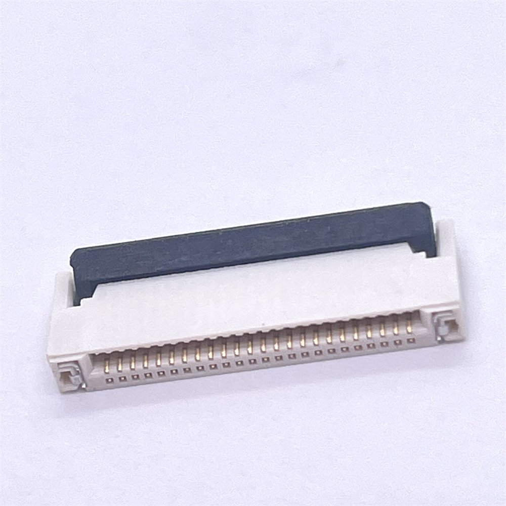 Soulin Custom 0.3mm 0.5mm 0.8mm 1mm 1.25mm 2.54mm Pitch Flexible Flat Cable Assembly Single Contact Type Ffc Fpc Connector