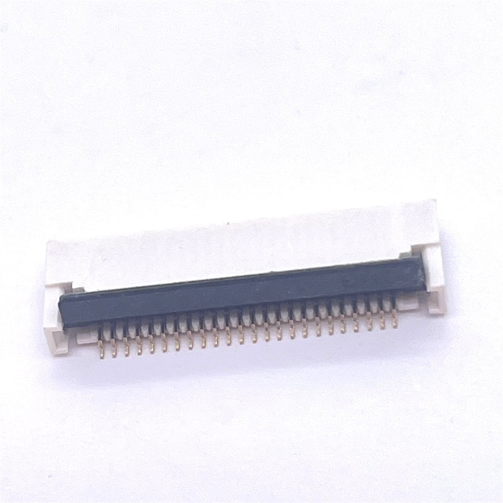 Soulin Custom 0.3mm 0.5mm 0.8mm 1mm 1.25mm 2.54mm Pitch Flexible Flat Cable Assembly Single Contact Type Ffc Fpc Connector
