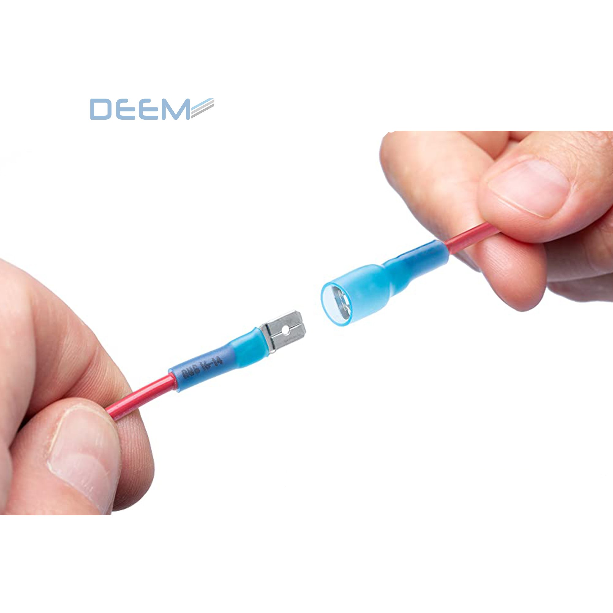 DEEM Excellent quality Heat shrink male female connectors for electric wire joint for wire insulation
