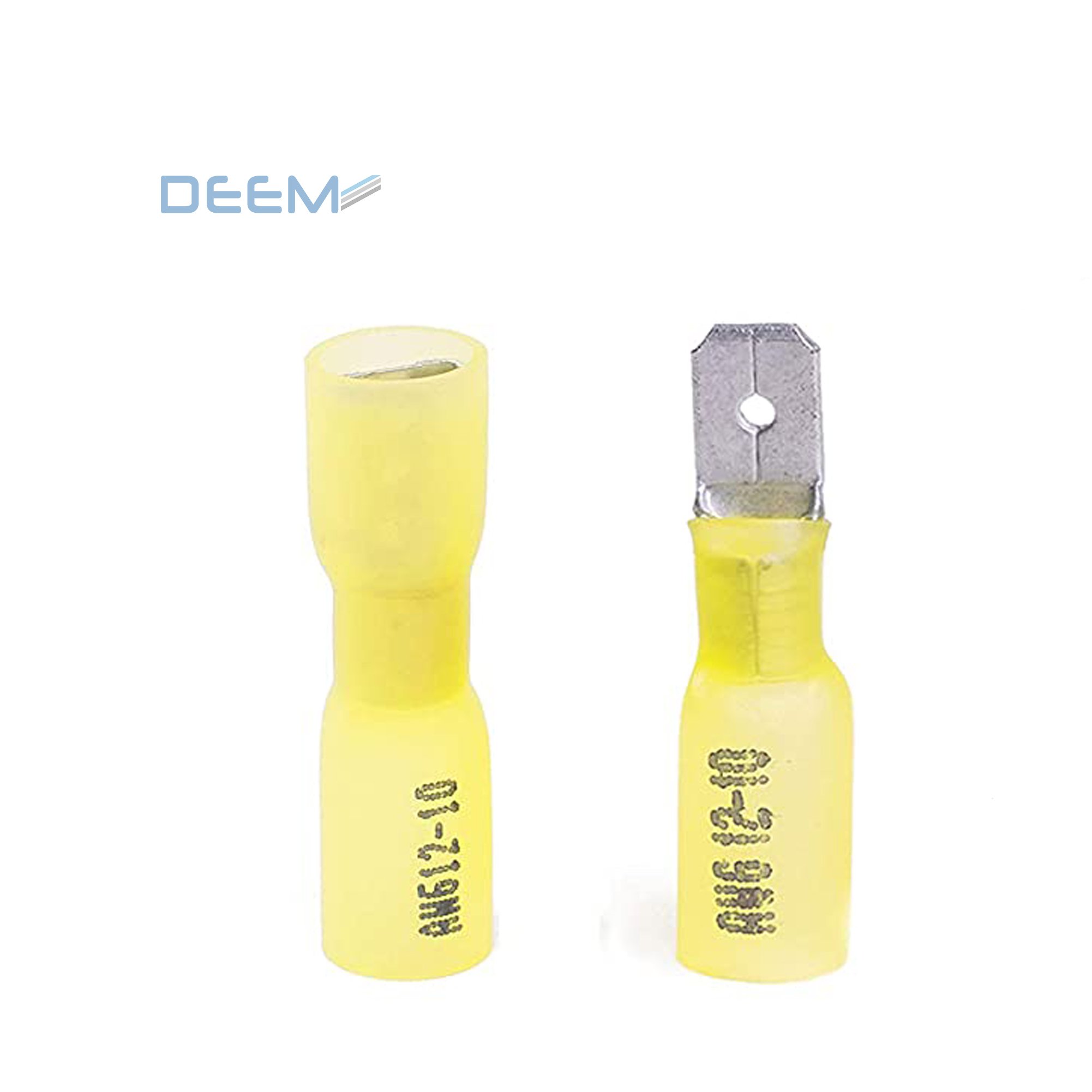 DEEM Excellent quality Heat shrink male female connectors for electric wire joint for wire insulation