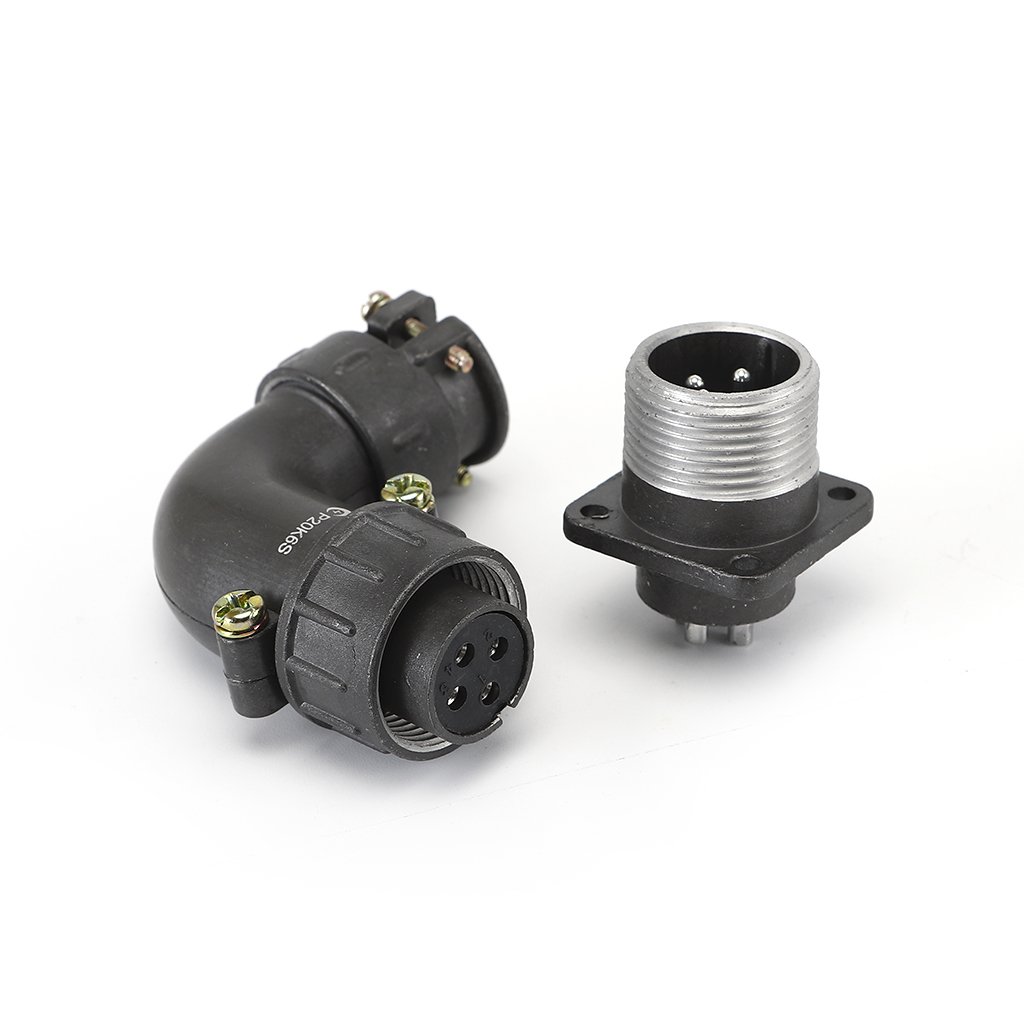 Custom Straight Type P32 Cable Butt-joint circular Connector 2 3 4 5 6pin