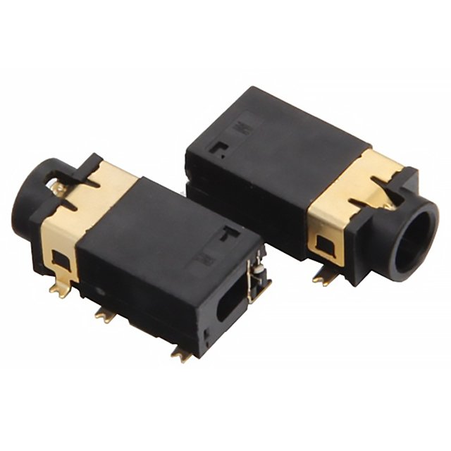 Phone jack PJ342S2 5 Pin Headphone Jack PCB Mount Female 3.5mm Stereo Jack Socket Connector Headphone Jacks