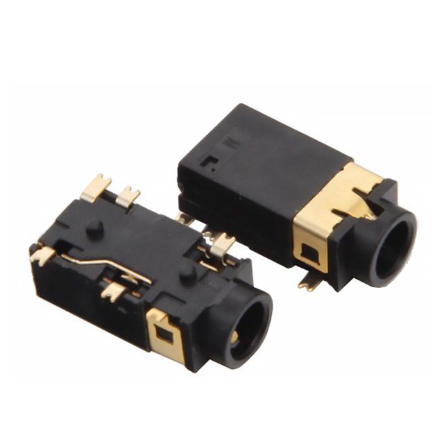 Phone jack PJ342S2 5 Pin Headphone Jack PCB Mount Female 3.5mm Stereo Jack Socket Connector Headphone Jacks